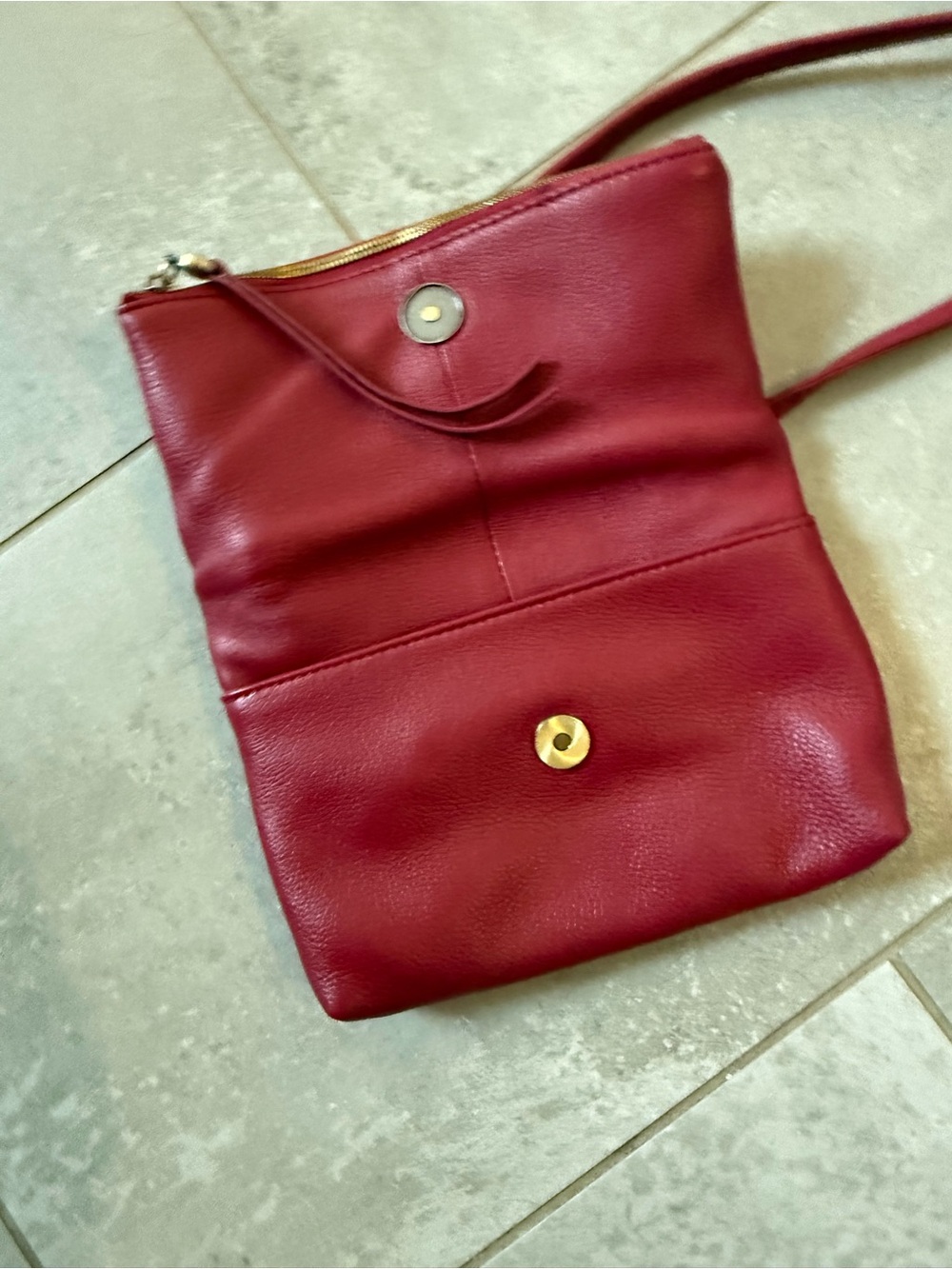 Hobo International Grant small Crossbody Bag in Berry $148 - Picture 7 of 11
